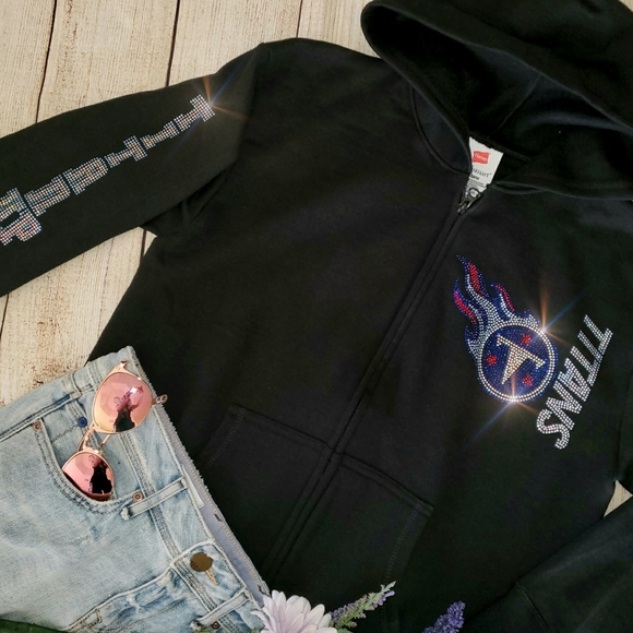 New Tennessee Titans Unisex Zip Up Jacket - Picture 2 of 8